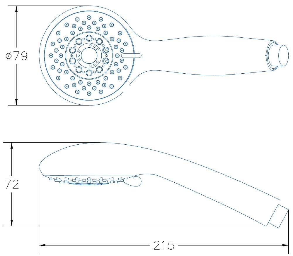 Душевой гарнитур Aquanet AF000-07B купить в интернет-магазине сантехники Sanbest