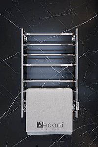 Полотенцесушитель электрический Veconi Cantu-A C8050CH-A хром купить в интернет-магазине сантехники Sanbest