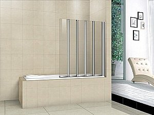 Шторка для ванны Good door SCREEN NEW GR5-120-C-CH купить в интернет-магазине Sanbest