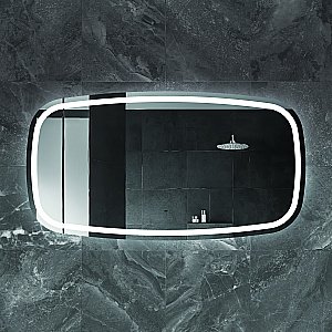 Зеркало с LED подстветкой Cezares MOLVENO CZR-SPC-MOV 140x80 в ванную от интернет-магазине сантехники Sanbest