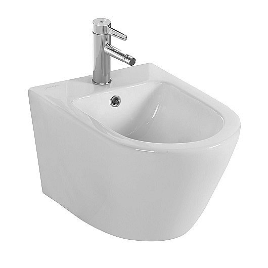 Биде подвесное Jacob Delafon Rodin+ EMJ0002-00 белое купить в интернет-магазине Sanbest