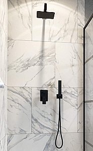 Душевая система Excellent Keria 2045 BL черная матовая купить в интернет-магазине сантехники Sanbest