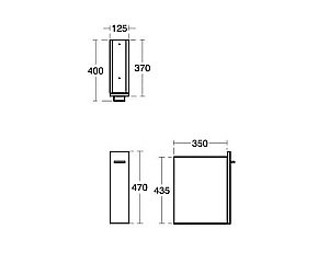 Боковой шкафчик Ideal Standard Daylight K2224SV 13 выбеленный дуб для ванной в интернет-магазине сантехники Sanbest
