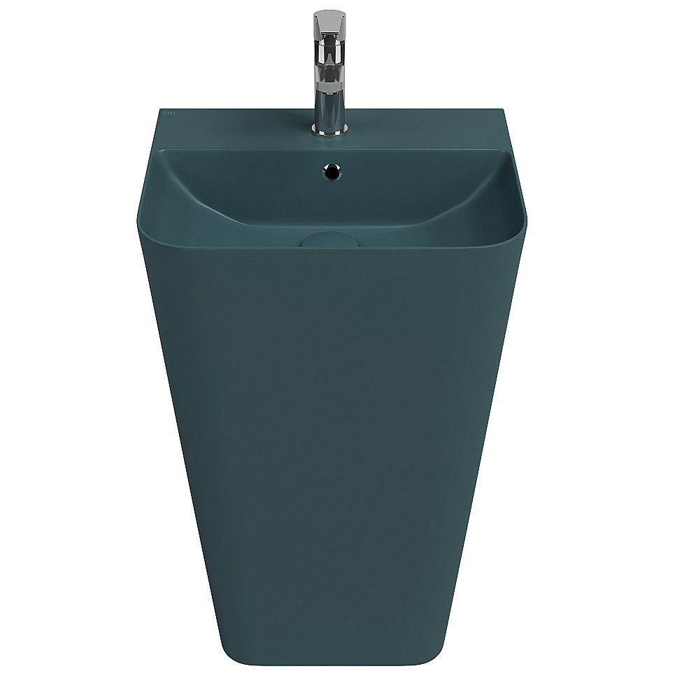 Раковина ISVEA Sott'Aqua 50 10SQ37001SV-2P изумрудный матовый купить в интернет-магазине Sanbest