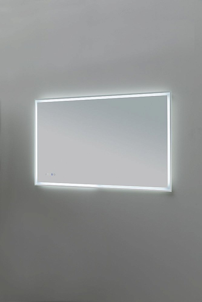 Зеркало Aquanet Оптима 288968 120 белый матовый в ванную от интернет-магазине сантехники Sanbest