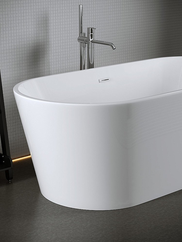 Акриловая ванна Sancos Mimi 170х80 FB01 белая купить в интернет-магазине Sanbest