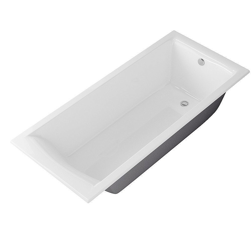 Ванна чугунная OWL 1975 Konung OWLIB191114 180х80 белая купить в интернет-магазине Sanbest