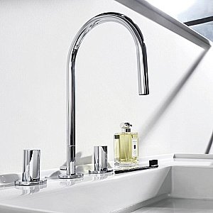 Смеситель для раковины Laufen Kartell 3.1233.3.004.220.1 купить в интернет-магазине сантехники Sanbest