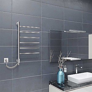 Полотенцесушитель электрический Vincea VTD-1S2CE 43x80 купить в интернет-магазине сантехники Sanbest