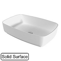 Раковина накладная WhiteCross JASPER 58 0705.058038.200 белая матовая купить в интернет-магазине Sanbest