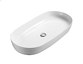 Раковина накладная SantiLine 81,5 SL-1079 белая купить в интернет-магазине Sanbest