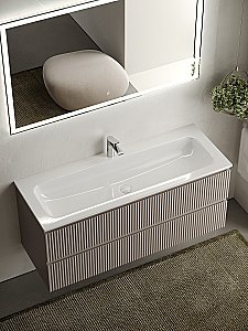 Тумба с раковиной Sancos SNOB R SNR120SM 120 Doha Soft для ванной в интернет-магазине Sanbest