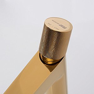 Смеситель для раковины WasserKRAFT Ems 7600 7603H золото купить в интернет-магазине сантехники Sanbest