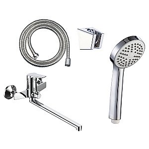 Смеситель для ванны Loranto INESSA LR90287000 Хром купить в интернет-магазине сантехники Sanbest