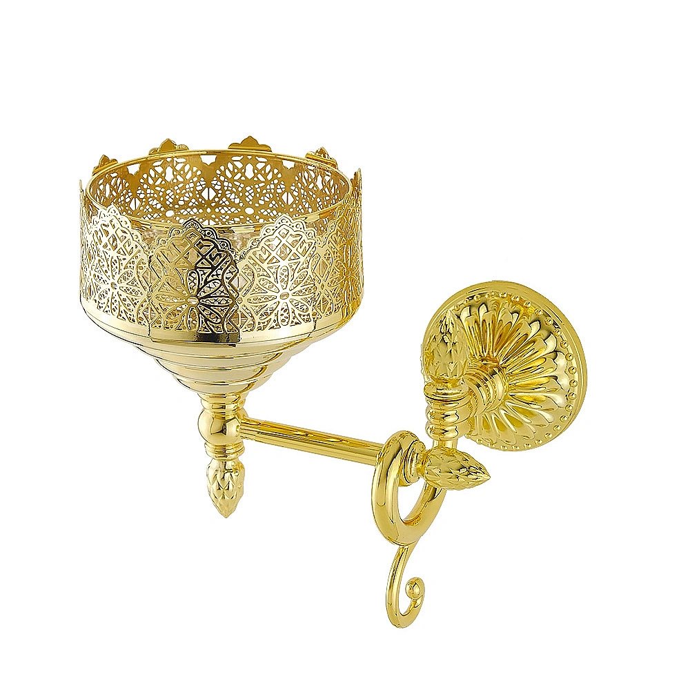 Мыльница настенная Migliore VERSAILLES 32688 декор золото/золото купить в интернет-магазине сантехники Sanbest