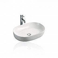 Раковина Koller Pool ROUND 60 RN-0600-WB белая купить в интернет-магазине Sanbest