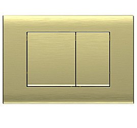Кнопка для инсталляции Vincea VFP-001BG брашированное золото купить в интернет-магазине сантехники Sanbest