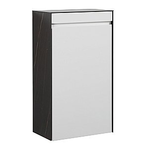 Шкаф-пенал Black&White UNIVERSE U907.SC-1 для ванной в интернет-магазине сантехники Sanbest