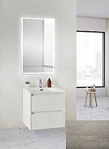 Тумба с раковиной BelBagno KRAFT 39-2C SO 50 Cemento Grigio для ванной в интернет-магазине Sanbest