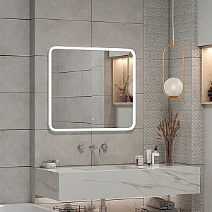 Зеркало Taliente Zled TA-Zled-D8060 80 белое в ванную от интернет-магазине сантехники Sanbest