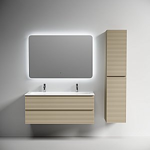 Тумба с раковиной Sancos FOLK FL120CP/CN7016 120 капучино для ванной в интернет-магазине Sanbest