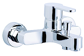 Смеситель для ванны Azario TEVIS AZ-15490501 хром купить в интернет-магазине сантехники Sanbest