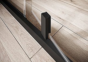 Душевой уголок Ravak NEXTY NDOP2+NPS+NPS 120x100 черная/Transparent купить в интернет-магазине Sanbest