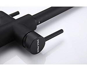 Смеситель для кухни Paulmark Lange La214212-AN антрацит купить в интернет-магазине сантехники Sanbest