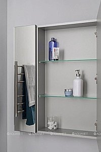 Зеркальный шкаф Aquanet Алвита 100 серый антрацит купить в интернет-магазине сантехники Sanbest