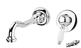 Смеситель для раковины Cezares Elite BLS1-01 M хром/ручка хром купить в интернет-магазине сантехники Sanbest