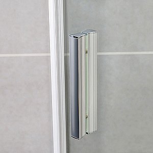 Душевой уголок Vincea Slim-U VSP-2SU900CL 90x90 стекло прозрачное/профиль хром купить в интернет-магазине Sanbest