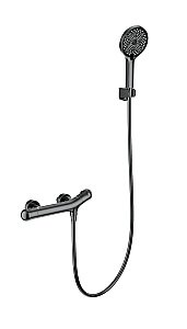 Смеситель для душа с термостатом WONZON & WOGHAND T-1000, Темный графит (WW-B2057-A-BGG) купить в интернет-магазине сантехники Sanbest