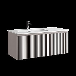 Тумба с раковиной Sancos Snob R 1.0 SNR1.0100LSM/SNR1.0100RSM Doha Soft для ванной в интернет-магазине Sanbest
