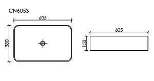Раковина Ceramica Nova Element CN6053MB черная матовая купить в интернет-магазине Sanbest