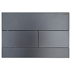 Кнопка для инсталляции Azario NEW AZ-013.08 оружейная сталь матовая купить в интернет-магазине сантехники Sanbest