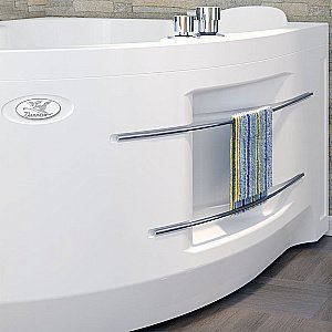 Ванна акриловая с полотенцедержателем Vannesa Ирма 2-78-0-1-229 160х105 купить в интернет-магазине Sanbest