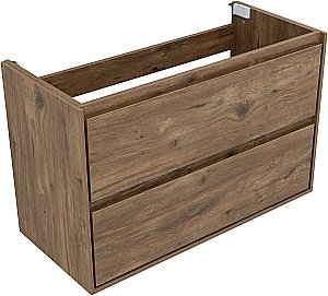 Тумба с раковиной Aquanet Милан 336380/254365 100 дуб рустикальный для ванной в интернет-магазине Sanbest