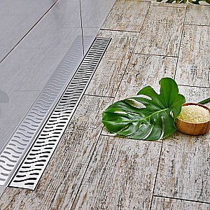 Душевой лоток Veconi Harmony V550H 55 хром купить в интернет-магазине Sanbest