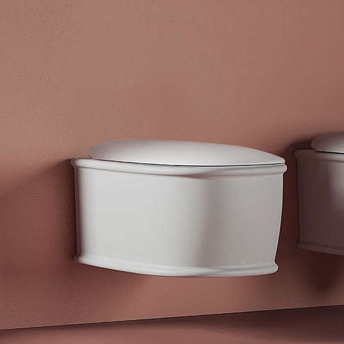 Унитаз подвесной Artceram ATELIER ATV001 05 00 белый матовый купить в интернет-магазине Sanbest