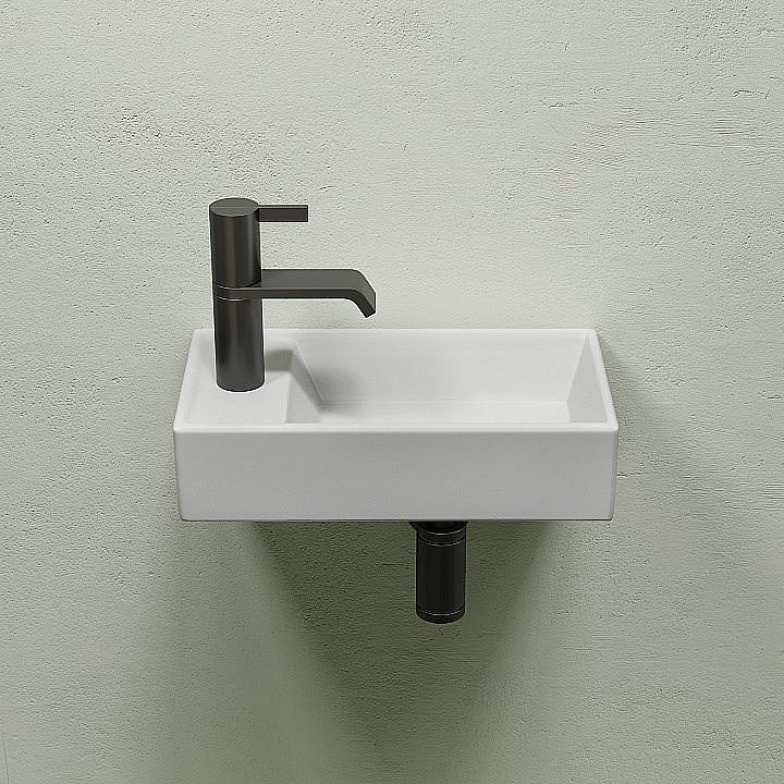 Раковина Ceramica Nova Element CN6051MW белая матовая купить в интернет-магазине Sanbest