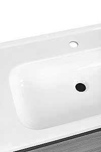 Тумба с раковиной Pestan Vision 60 VSN600T-CR орех/белый для ванной в интернет-магазине Sanbest