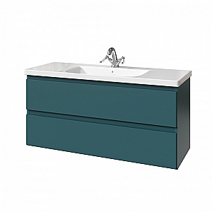 Тумба с раковиной Caprigo Forte 120 два ящика, цвет на выбор для ванной в интернет-магазине Sanbest