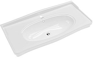 Тумба с раковиной Опадирис Валери 00-00006520 105 сапфир для ванной в интернет-магазине Sanbest