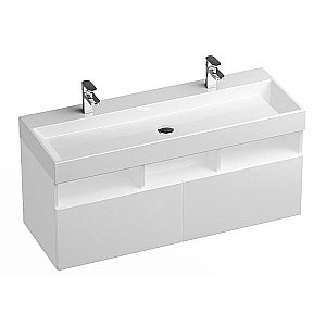 Тумба с раковиной Ravak NATURAL X000001053 120 белая для ванной в интернет-магазине Sanbest