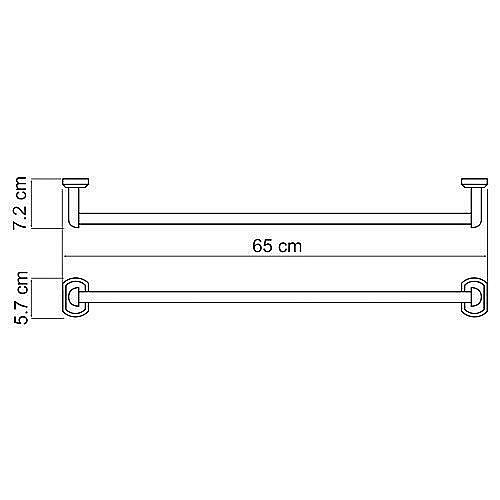 Полотенцедержатель WasserKRAFT Oder К-3030 купить в интернет-магазине сантехники Sanbest
