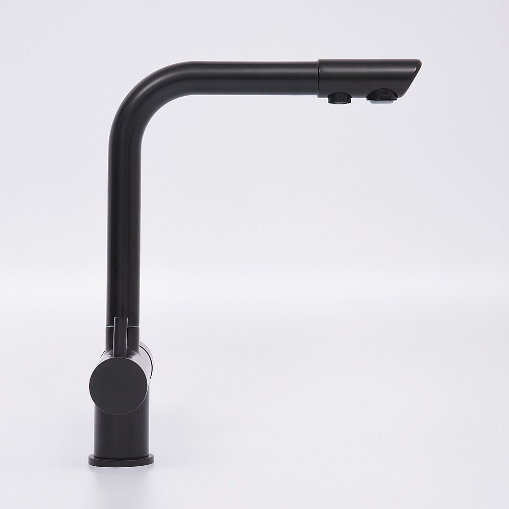 Смеситель для кухни WasserKRAFT A8367 черный купить в интернет-магазине сантехники Sanbest