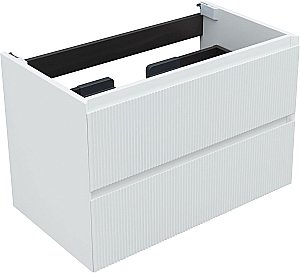 Тумба с раковиной Aquanet Альтера 337156 80 белый матовый для ванной в интернет-магазине Sanbest