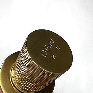 Смеситель для раковины PAINI Cox grip 7GPJ208 золото матовое купить в интернет-магазине сантехники Sanbest