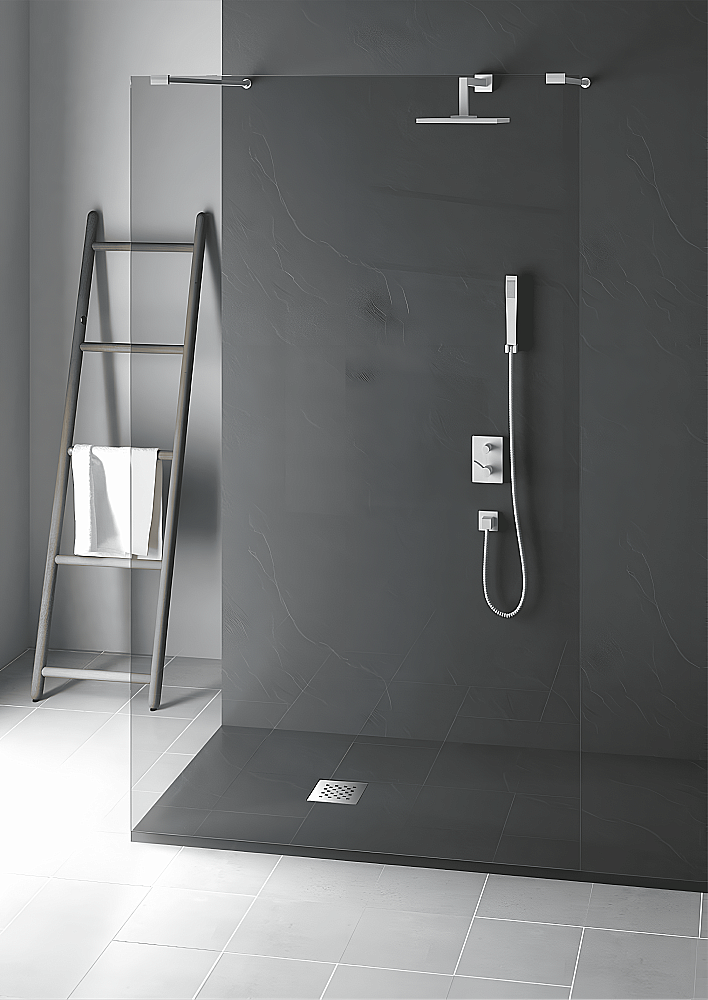 Душевой поддон RGW Stone Tray-G 14152812-02-11ST 80х120 графит купить в интернет-магазине Sanbest