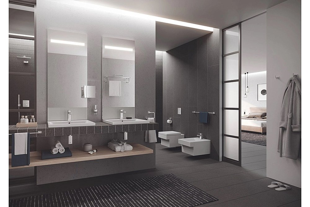 Раковина накладная Grohe Cube Ceramic 60 3947700H белая купить в интернет-магазине Sanbest